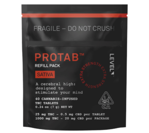 protab edibles sativa refill pack
